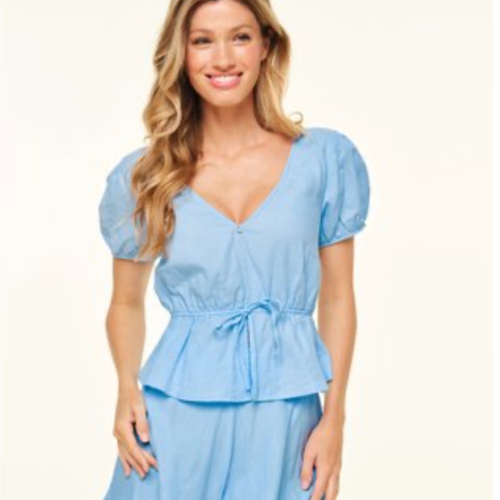 Adore Me Light Blue Pajama Set